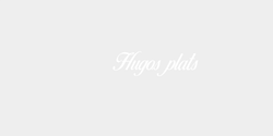 Hugos plats 22x7 VIT