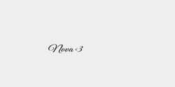 Nova 3 15x5 SVART