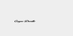 Coupe Deville 20x3 SVART