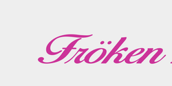 Fröken snusk 100x18 ROSA