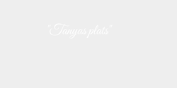 Tanyas plats 31x8 VIT