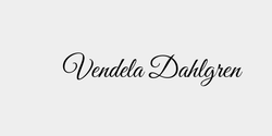Vendela Dahlgren  51x9 SVART