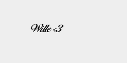 Wille 3  20x6 SVART