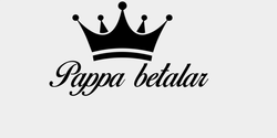 Pappa betalar 40x24 SVART