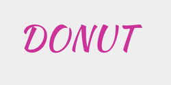 DONUT 60x20 ROSA
