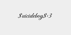 uicideboy3 38x9 SVART