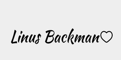 Linus Backman 62x12 SVART