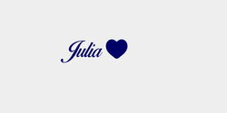 Julia 21x7 MÖRKBLÅ