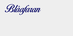 Blåafaran 33x10 MÖRKBLÅ