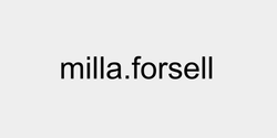 millaforsell 40x9 SVART
