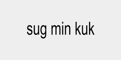 sug min kuk 45x14 SVART