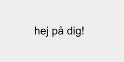 hej på dig 37x9 SVART
