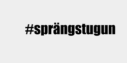 sprängstugun 51x9 SVART