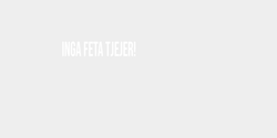 Inga feta tjejer 20x6 VIT