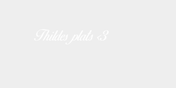 Thildes plats 3 35x6 VIT