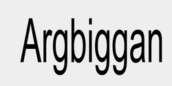 Argbiggan 60x30 SVART