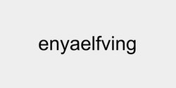 enyaelfving 41x9 SVART