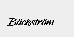 Bäckström 60x15 SVART