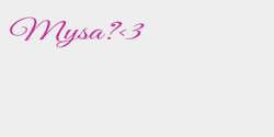 Mysa3 30x7 ROSA