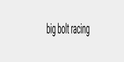 big bolt racing 25x9 SVART