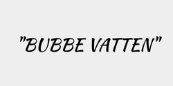 BUBBE VATTEN 65x9 SVART