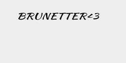 BRUNETTER3 100x12 SVART
