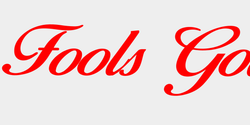 Fools Gold 80x20 RÖD