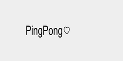 PingPong  28x10 SVART