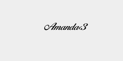 Amanda3 25x6 SVART