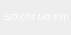 SKROTA DIN V70 64x9 VIT