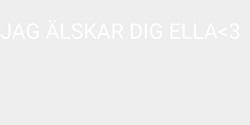 JAG ÄLSKAR DIG ELLA3 90x9 VIT