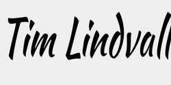 Tim Lindvall 71x26 SVART