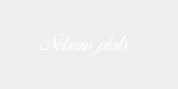 Nelsans plats 37x9 VIT