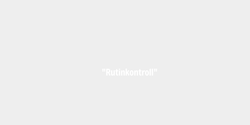 Rutinkontroll 49x9 VIT