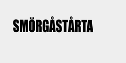 SMÖRGÅSTÅRTA  90x20 SVART