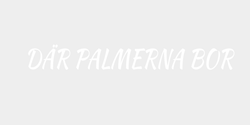 DÄR PALMERNA BOR 60x9 VIT