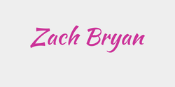 Zach Bryan 40x9 ROSA