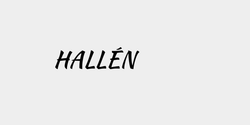 HALLÉN 24x8 SVART