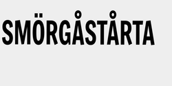SMÖRGÅSTÅRTA  85x20 SVART