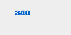 340 16x6 BLÅ