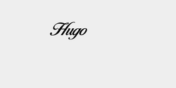 Hugo 15x7 SVART
