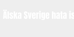 Älska Sverige hata islam 79x9 VIT