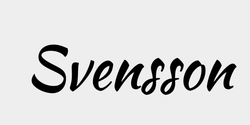 Svensson 60x20 SVART