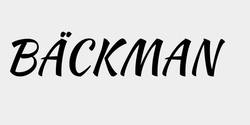 BÄCKMAN 62x15 SVART