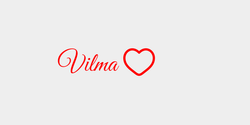 Vilma 30x9 RÖD