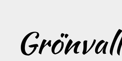 Grönvall 66x20 SVART
