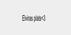 Elviras plats3 24x9 SVART