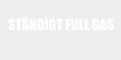 STÄNDIGT FULL GAS 60x9 VIT