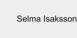 Selma Isaksson 57x18 SVART SVART