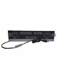 LED-Skylt Nude Bus Club